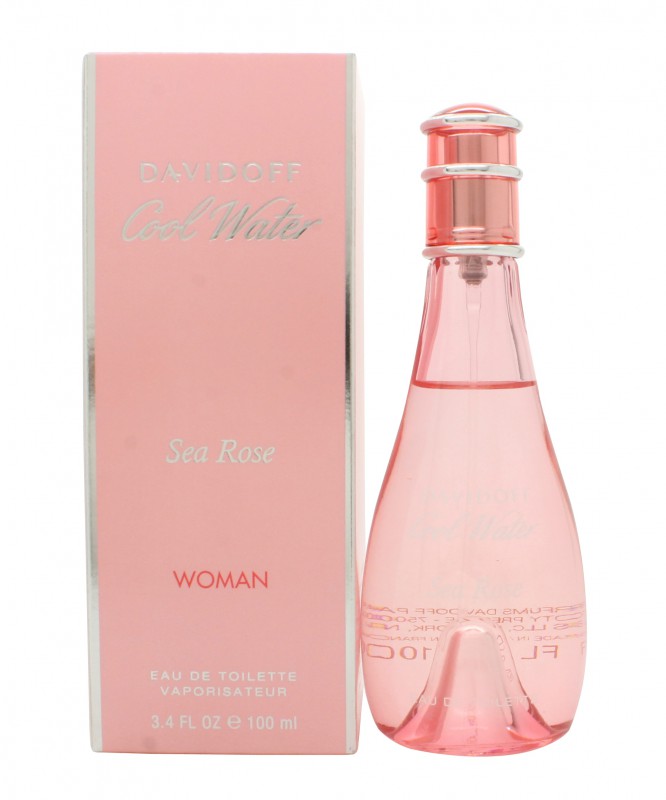 DAVIDOFF COOL WATER WOMAN SEA ROSE EAU DE TOILETTE EDT - WOMEN'S FOR HER. NEW