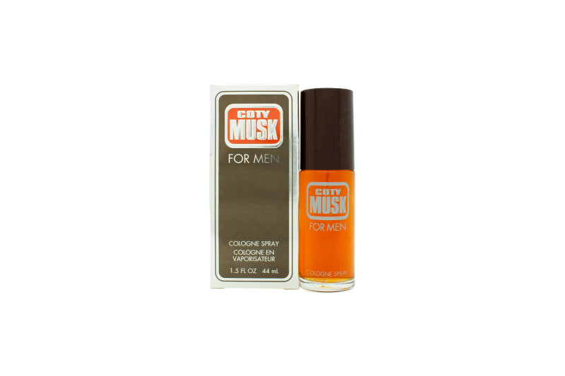 COTY MUSK FOR MEN EAU DE COLOGNE EDC - MEN'S FOR HIM. NEW. FREE SHIPPING