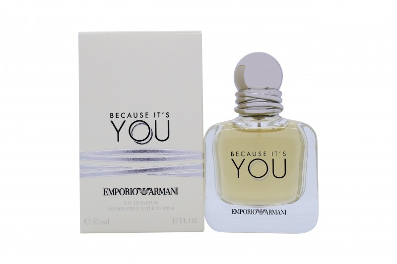 GIORGIO ARMANI BECAUSE IT'S YOU EAU DE PARFUM EDP - WOMEN'S FOR HER. NEW
