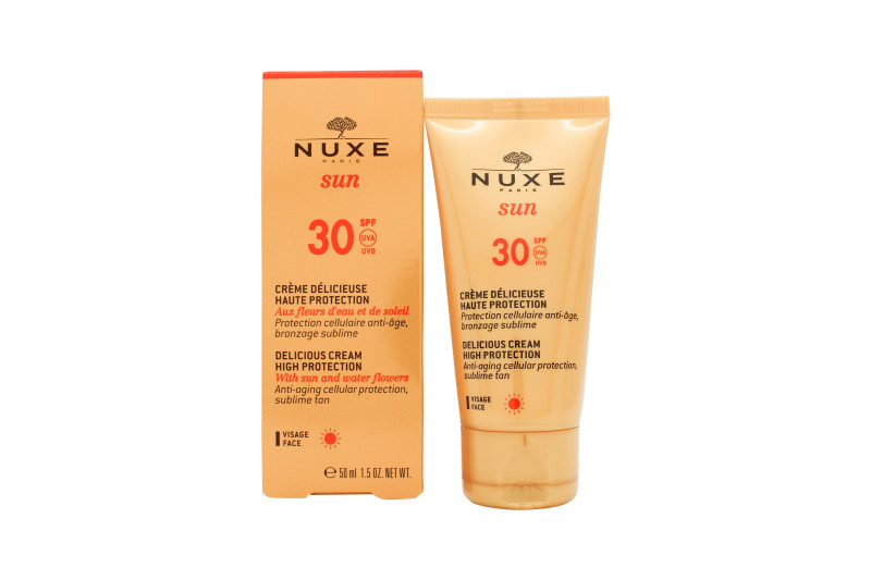 NUXE SUN DELICIOUS CREAM FOR FACE HIGH PROTECTION . NEW. FREE SHIPPING