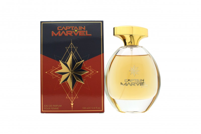 MARVEL CAPTAIN MARVEL EAU DE PARFUM EDP - WOMEN'S FOR HER. NEW. FREE SHIPPING