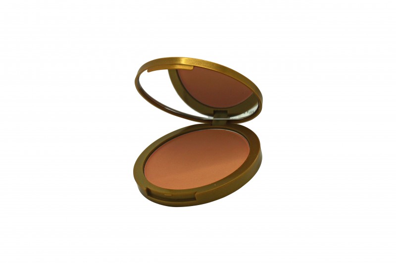 MAYFAIR FEATHER FINISH COMPACT WITH MIRROR - WOMEN'S FOR HER. NEW. FREE SHIPPING - Picture 4 of 5
