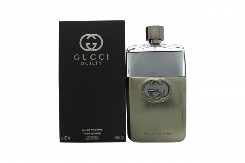 GUCCI GUILTY POUR HOMME EAU DE TOILETTE EDT - MEN'S FOR HIM. NEW. FREE SHIPPING