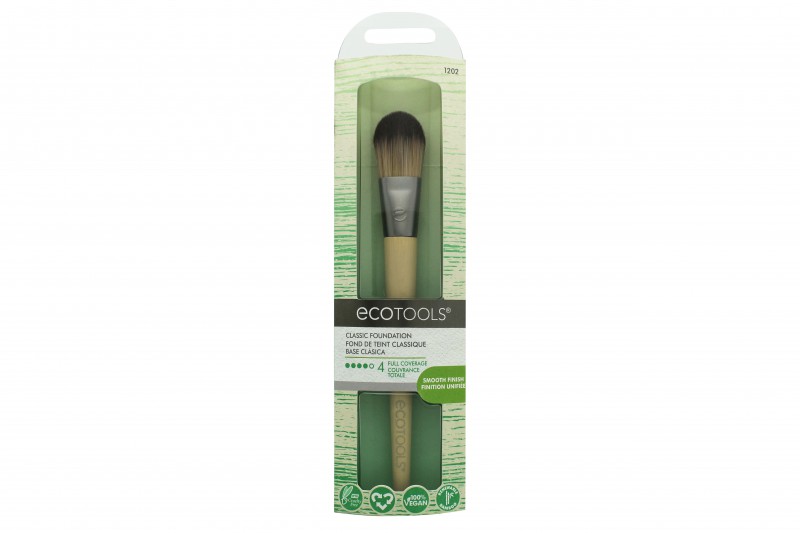 ECOTOOLS CLASSIC FOUNDATION BRUSH - WOMEN'S FOR HER. NEW. FREE SHIPPING