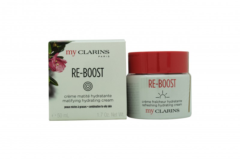 CLARINS RE-BOOST MATIFYING HYDRATING CREAM. NEW. FREE SHIPPING