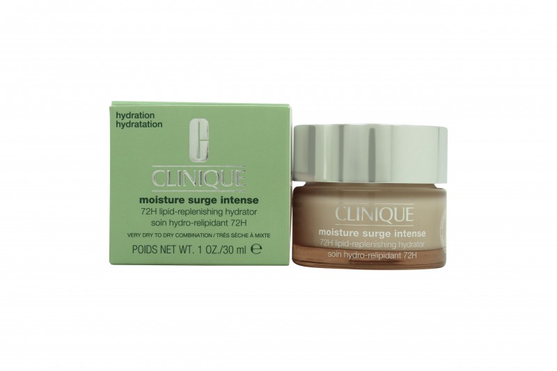 CLINIQUE MOISTURE SURGE INTENSE 72H LIPID-REPLENISHING HYDRATOR CREAM-GEL. NEW