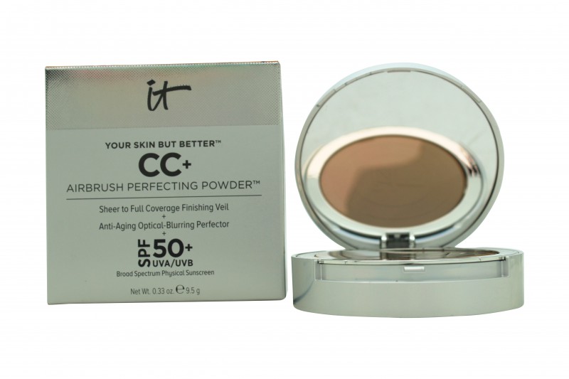IT COSMETICS YOUR SKIN BUT BETTER CC  AIRBRUSH PERFECTING POWDER. NEW