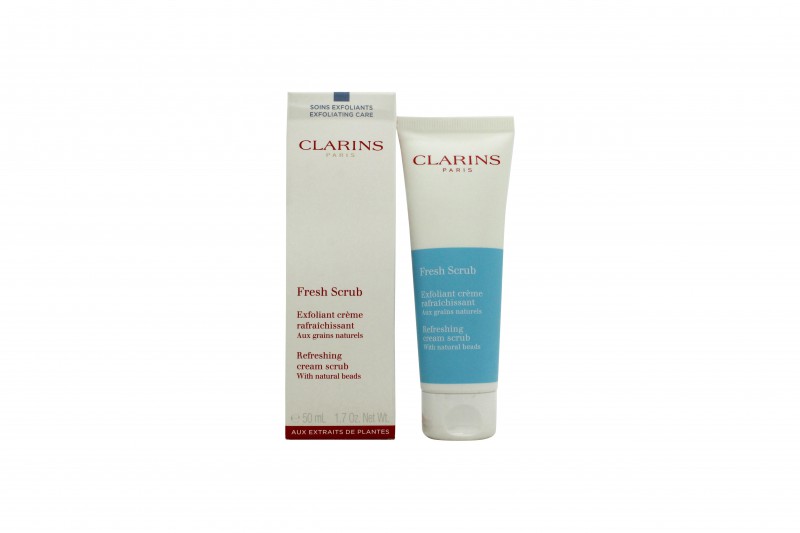CLARINS FRESH SCRUB REFRESHING CREAM SCRUB. NEW. FREE SHIPPING