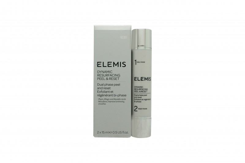 ELEMIS DYNAMIC RESURFACING DUAL PHASE PEEL & RESET. NEW. FREE SHIPPING