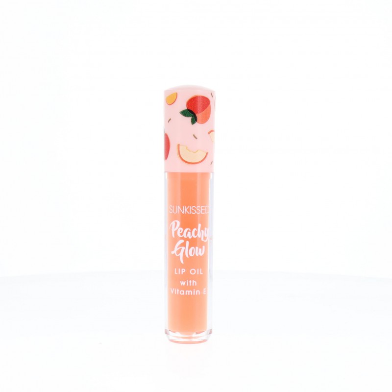 SUNKISSED PEACHY GLOW LIP OIL. NEW. FREE SHIPPING