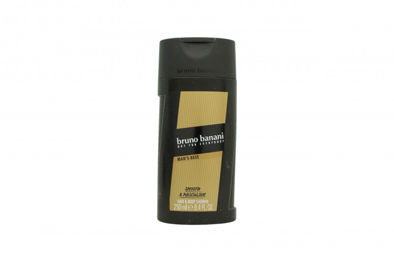 BRUNO BANANI MAN'S BEST HAIR & BODY WASH - MEN'S FOR HIM. NEW. FREE SHIPPING