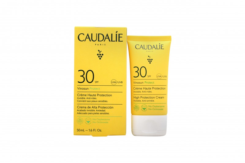 CAUDALIE VINOSUN PROTECT HIGH PROTECTION CREAM. NEW. FREE SHIPPING