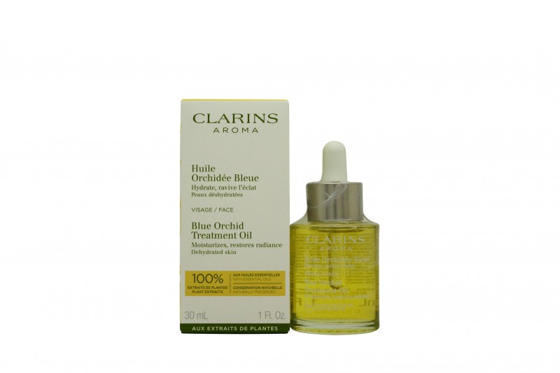 CLARINS BLUE ORCHID FACE TREATMENT OIL. NEW. FREE SHIPPING