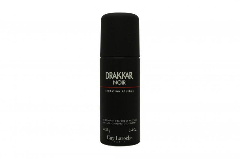 GUY LAROCHE DRAKKAR NOIR DEODORANT SPRAY - MEN'S FOR HIM. NEW. FREE SHIPPING