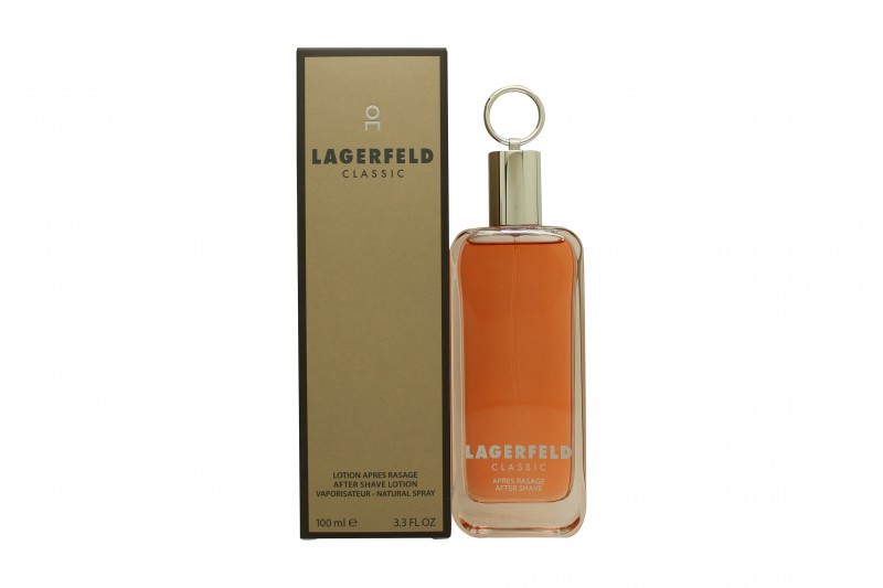KARL LAGERFELD CLASSIC AFTERSHAVE LOTION - MEN'S FOR HIM. NEW. FREE SHIPPING