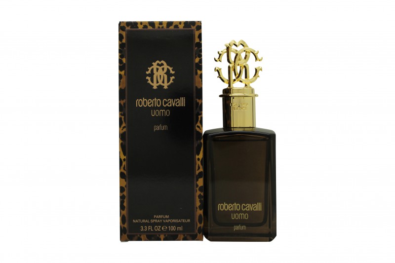 ROBERTO CAVALLI UOMO EAU DE PARFUM EDP 100ML - MEN'S FOR HIM. NEW. FREE SHIPPING