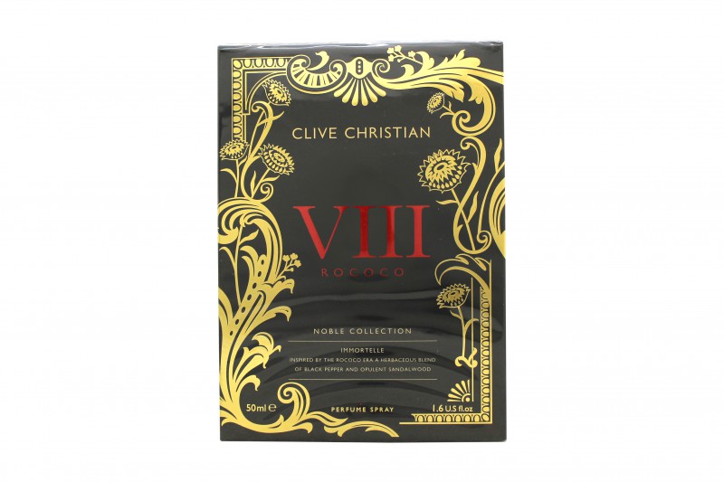 CLIVE CHRISTIAN VIII ROCOCÒ IMMORTELLE EAU DE PARFUM EDP - MEN'S FOR HIM. NEW