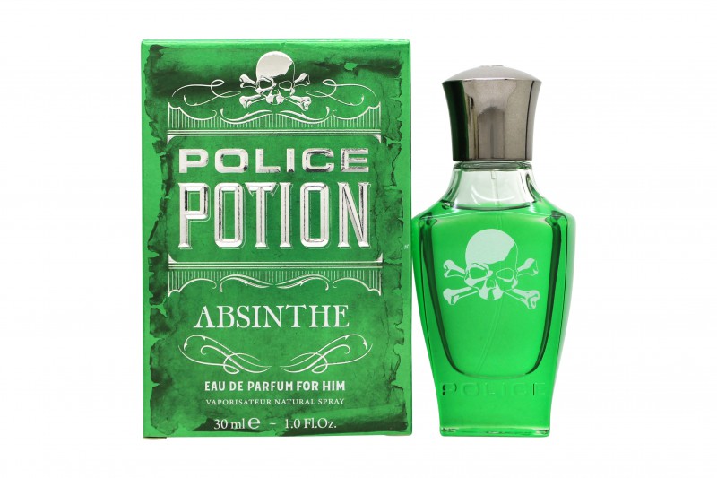 POLICE POTION ABSINTHE FOR HIM EAU DE PARFUM EDP - MEN'S FOR HIM. NEW