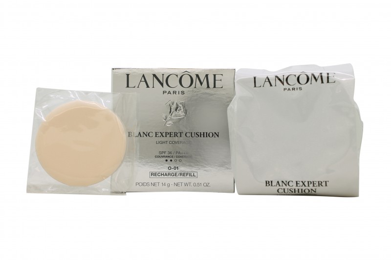 LANCÔME BLANC EXPERT CUSHION COMPACT LIGHT COVERAGE REFIL. NEW. FREE SHIPPING