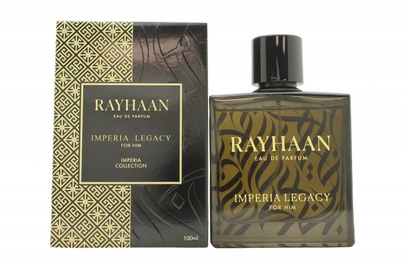 RAYHAAN IMPERIA LEGACY EAU DE PARFUM EDP - MEN'S FOR HIM. NEW. FREE SHIPPING