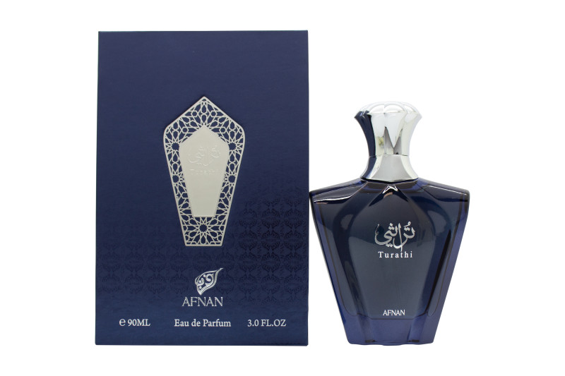 AFNAN PERFUMES TURATHI BLUE EAU DE PARFUM EDP - MEN'S FOR HIM. NEW - Picture 2 of 2