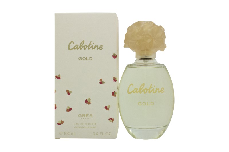 GRES PERFUMES CABOTINE GOLD EAU DE TOILETTE EDT - WOMEN'S FOR HER. NEW