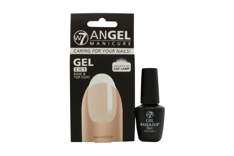 W7 ANGEL MANICURE GEL 2 IN 1 BASE & TOP COAT. NEW. FREE SHIPPING - Picture 2 of 2