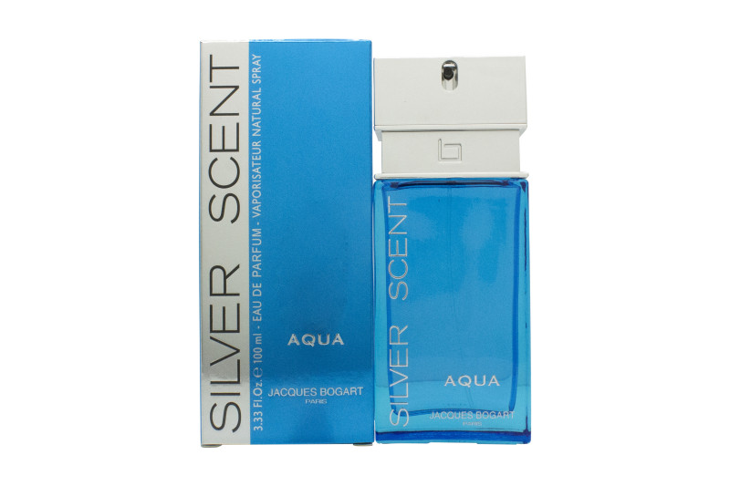 JACQUES BOGART SILVER SCENT AQUA EAU DE PARFUM EDP - MEN'S FOR HIM. NEW - Picture 2 of 2