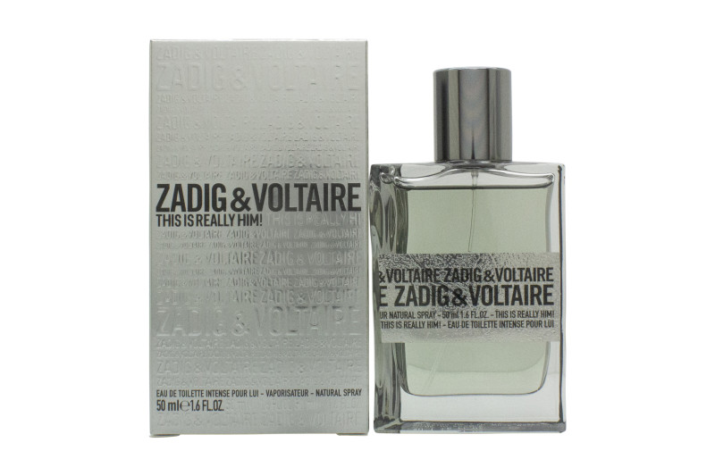 ZADIG & VOLTAIRE THIS IS REALLY HIM! EAU DE TOILETTE EDT - MEN'S FOR HIM. NEW