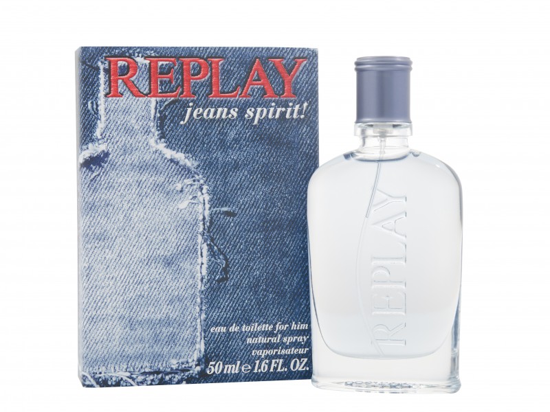 REPLAY JEANS SPIRIT! FOR HIM EAU DE TOILETTE EDT - MEN'S FOR HIM. NEW