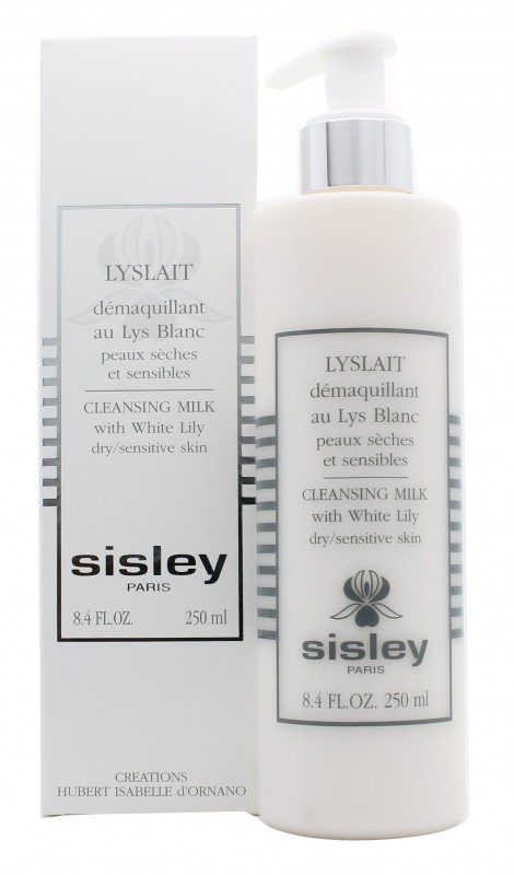 SISLEY CLEANSING MILK WITH WHITE LILY DRY/SENSITIVE SKIN - WOMEN'S FOR HER. NEW