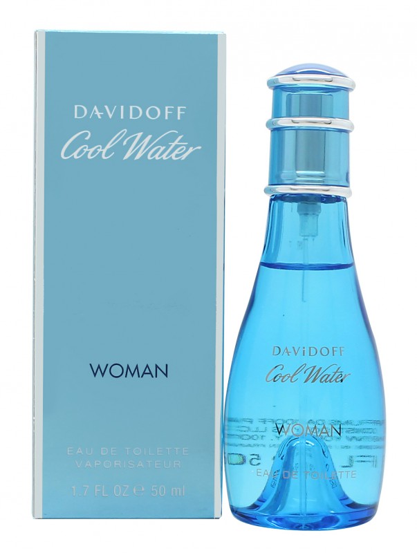 DAVIDOFF COOL WATER WOMAN EAU DE TOILETTE EDT - WOMEN'S FOR HER. NEW