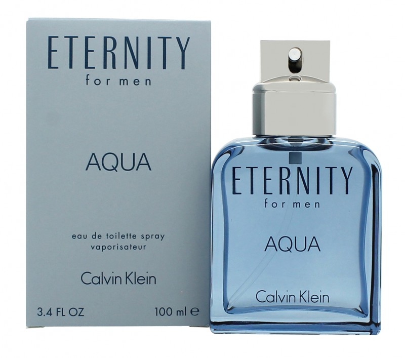 CALVIN KLEIN ETERNITY AQUA EAU DE TOILETTE EDT - MEN'S FOR HIM. NEW
