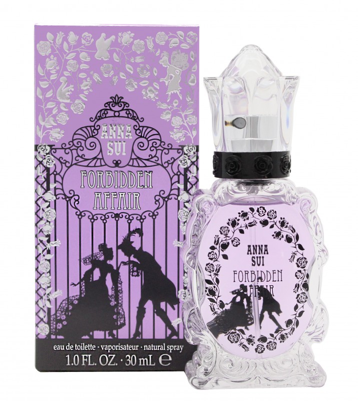 ANNA SUI FORBIDDEN AFFAIR EAU DE TOILETTE EDT - WOMEN'S FOR HER. NEW