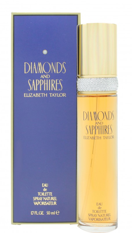 ELIZABETH TAYLOR DIAMONDS & SAPPHIRES EAU DE TOILETTE EDT - WOMEN'S FOR HER. NEW