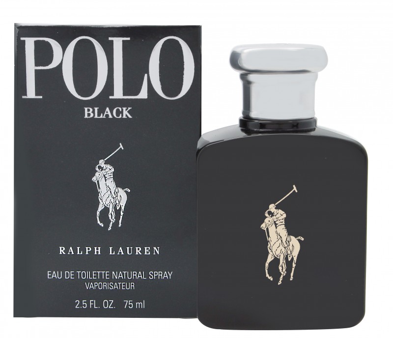 RALPH LAUREN POLO BLACK EAU DE TOILETTE EDT - MEN'S FOR HIM. NEW. FREE SHIPPING