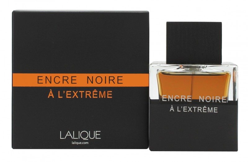 LALIQUE ENCRE NOIRE A L`EXTREME EAU DE PARFUM EDP - MEN'S FOR HIM. NEW