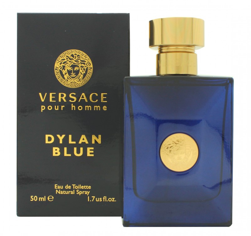 VERSACE POUR HOMME DYLAN BLUE EAU DE TOILETTE EDT - MEN'S FOR HIM. NEW