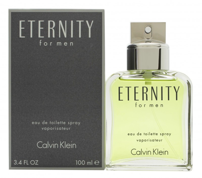 CALVIN KLEIN ETERNITY EAU DE TOILETTE EDT - MEN'S FOR HIM. NEW. FREE SHIPPING