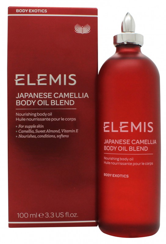 ELEMIS JAPANESE CAMELLIA BODY OIL BLEND - WOMEN'S FOR HER. NEW. FREE SHIPPING