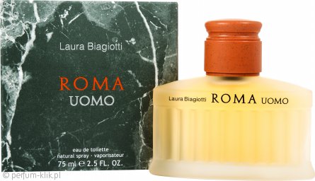 laura biagiotti roma uomo woda toaletowa 75 ml    