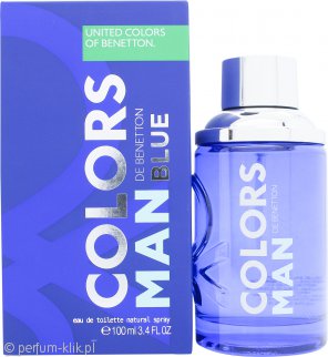 benetton blu man