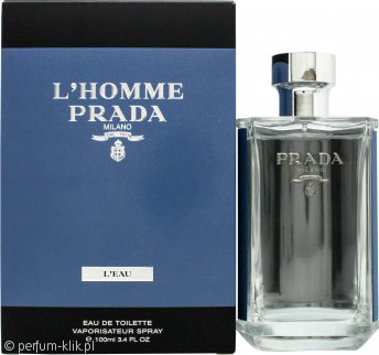 prada l'homme l'eau woda toaletowa 100 ml    