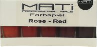 MATi Professional Nails Gift Set Red Rose 5 x 5ml Nail Polish