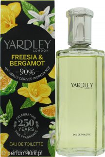 yardley freesia & bergamot woda toaletowa 125 ml    