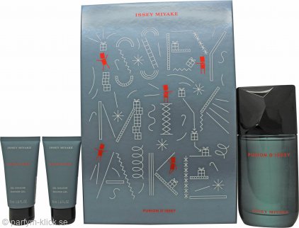 Issey Miyake Fusion d'Issey Presentset 100ml EDT + 50ml Shower Gel + 50ml Shower Gel