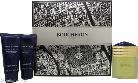 boucheron boucheron pour homme woda perfumowana 100 ml   zestaw 