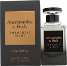 Abercrombie & Fitch Authentic Night Eau de Toilette 100ml Spray