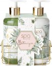 Click to view product details and reviews for Style grace spa botanique luxury handcare gift set eco packaging 280ml hand wash 280ml hand lotion metallic basket.