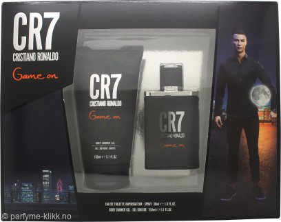 Cristiano Ronaldo CR7 Game On Gavesett 30ml EDT Spray + 100ml Dusjsåpe